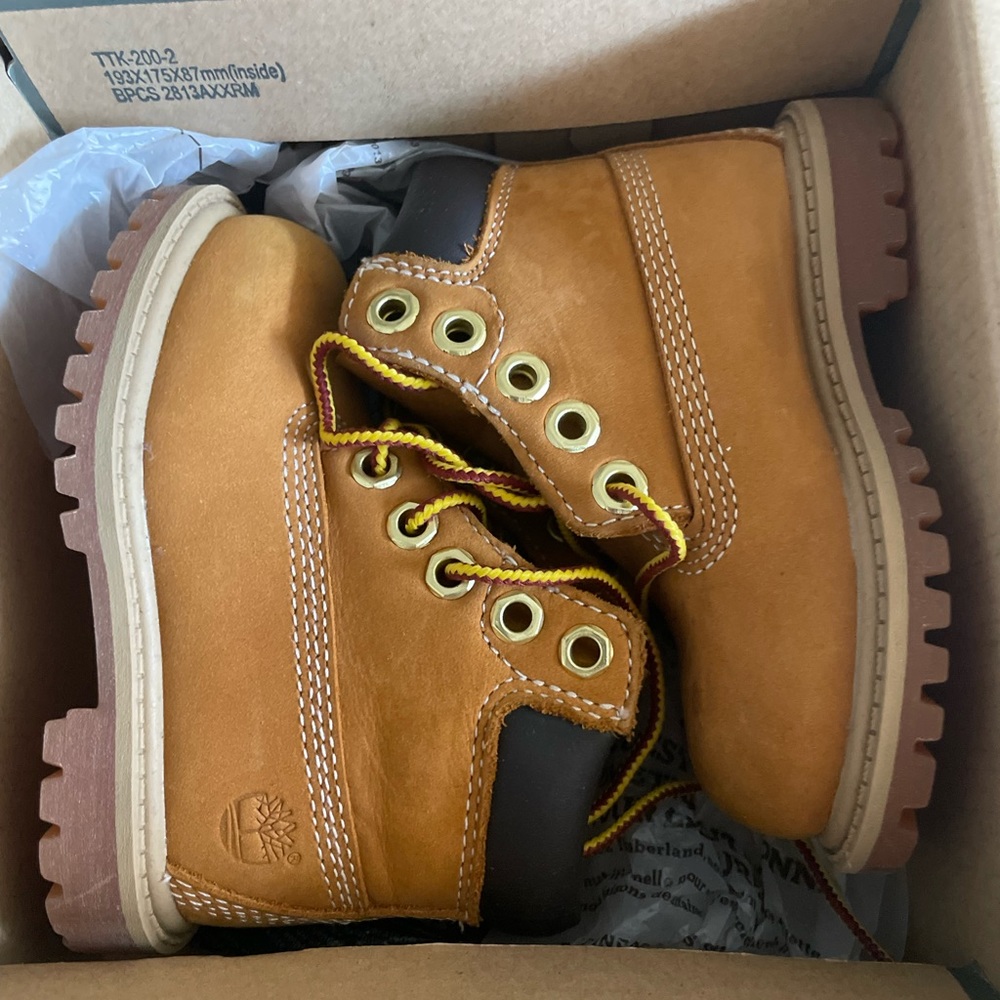 Timberland Toddler Boots Size 5